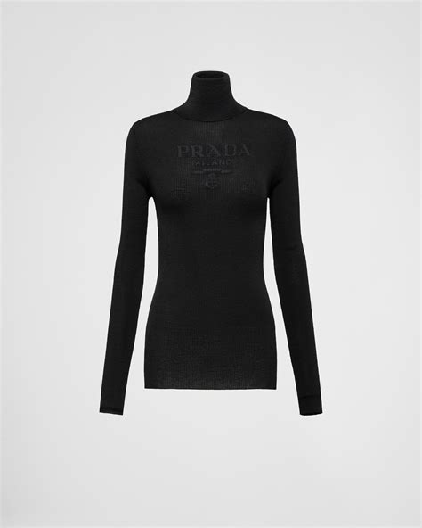 prada fire sweater|prada turtleneck sweater.